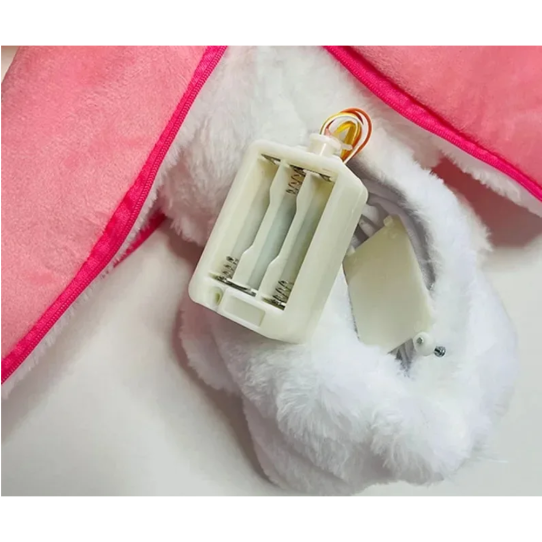 Conejo de Peluche Relajante con Respiración Guiada