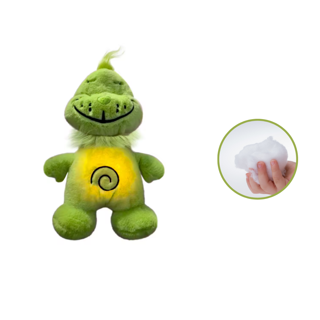 Peluche interactivo que respira